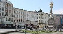 vavtrade.hu - Linz. Linz - főtér. Forrás: ausztriainfo.com