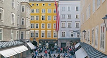 vavtrade.hu - Salzburg. Salzburg - Mozart szülőháza.  Forrás: salzburg.info